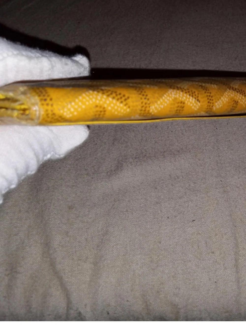 Goyard Yellow wallet-Authentic